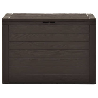 Garden Storage Box Brown 78x44x55 cm