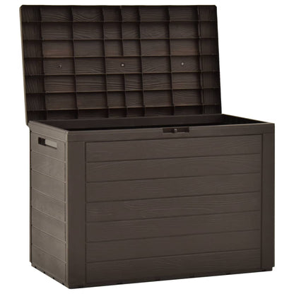 Garden Storage Box Brown 78x44x55 cm