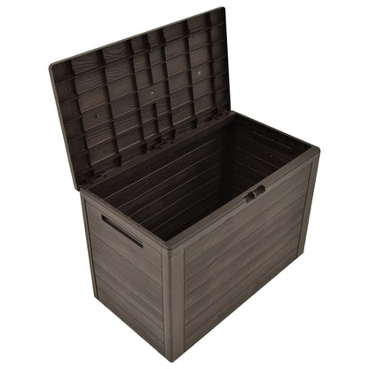 Garden Storage Box Brown 78x44x55 cm