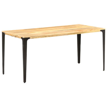 Dining Table 160x80x76 cm Solid Mango Wood