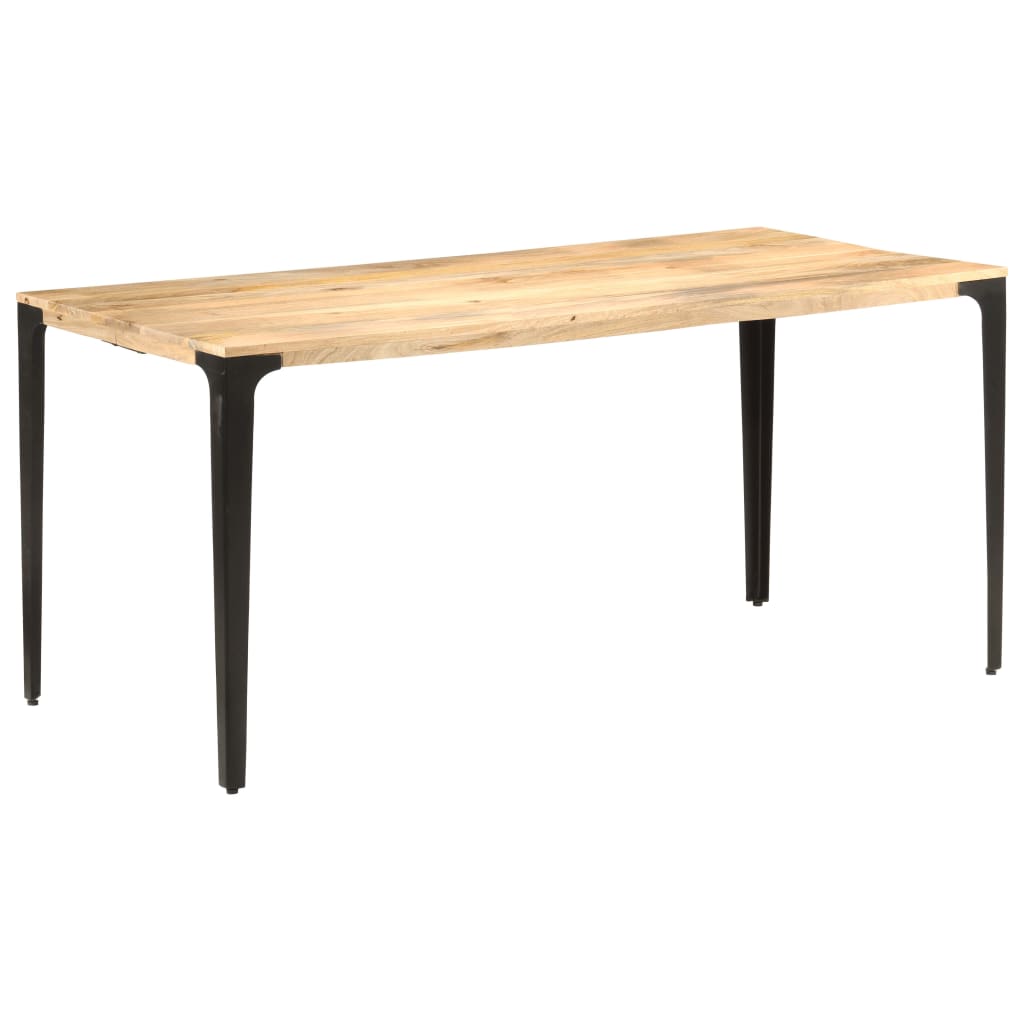 Dining Table 160x80x76 cm Solid Mango Wood