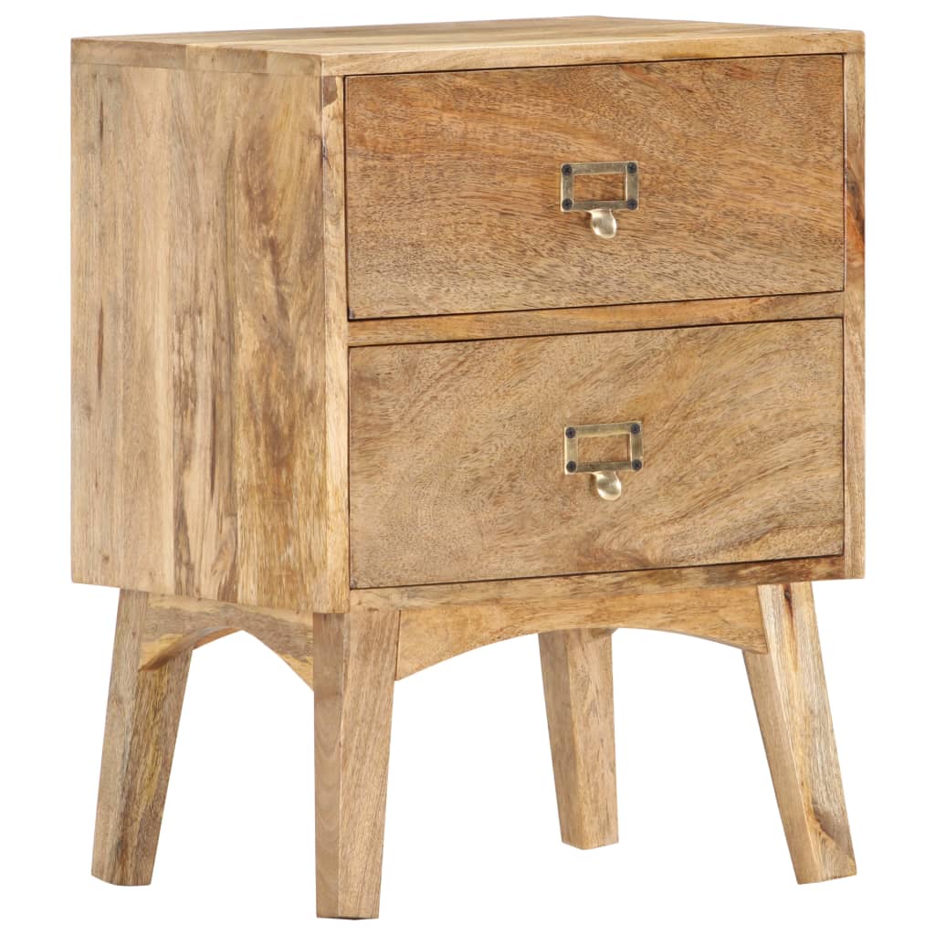 Bedside Cabinet 40x35x55 cm Solid Mango Wood