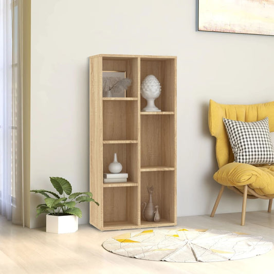 Book Cabinet Sonoma Oak 50x25x106 cm Engineered Wood