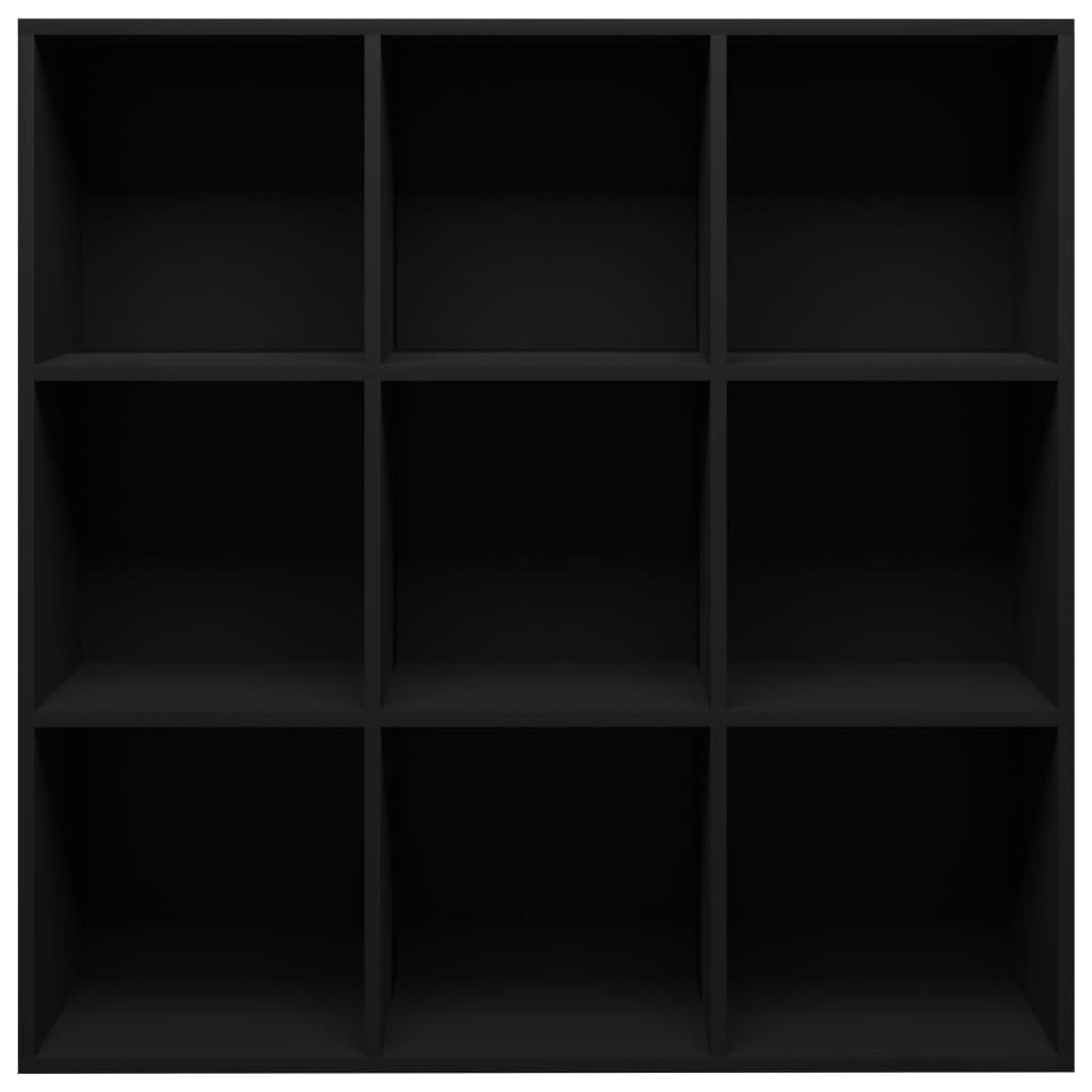 Book Cabinet Black 98x29x97.5 cm Engineered Wood