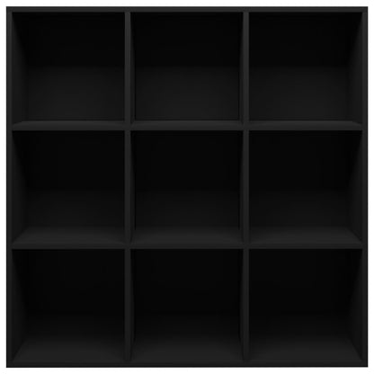 Book Cabinet Black 98x29x97.5 cm Engineered Wood