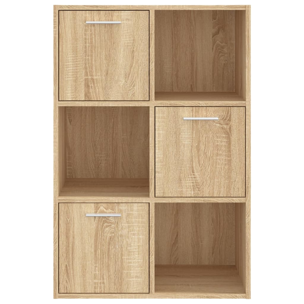 Storage Cabinet Sonoma Oak 60x29.5x90 cm Engineered Wood