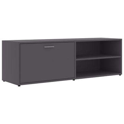 TV Cabinet Grey 120x34x37 cm Engineered Wood