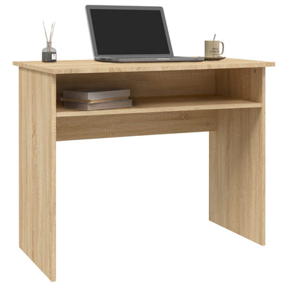 Desk Sonoma Oak 90x50x74 cm Engineered Wood