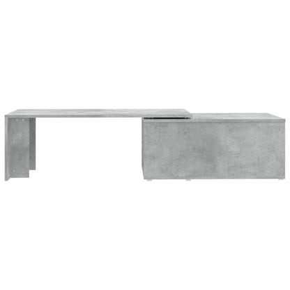 Coffee Table Concrete Grey 150x50x35 cm Engineered Wood