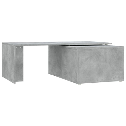 Coffee Table Concrete Grey 150x50x35 cm Engineered Wood