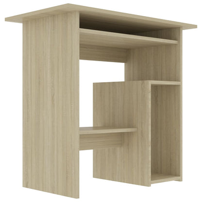 Desk Sonoma Oak 80x45x74 cm Engineered Wood