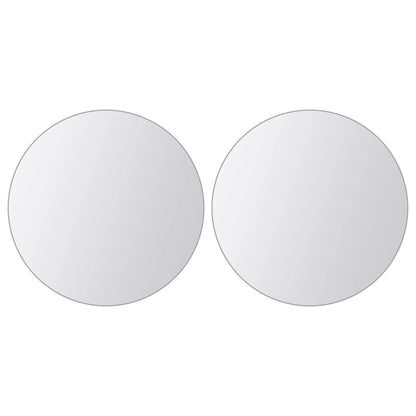 16 pcs Mirror Tiles Round Glass