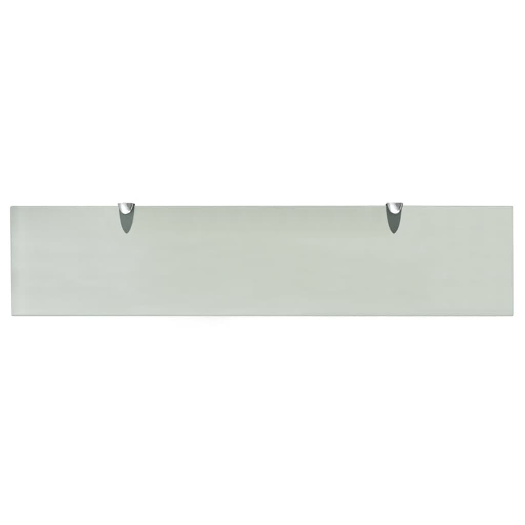 Floating Shelves 2 pcs Glass 90x20 cm 8 mm