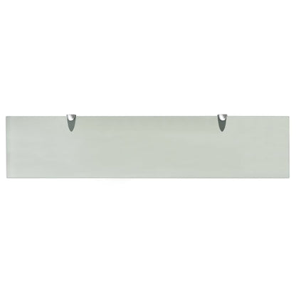 Floating Shelves 2 pcs Glass 90x20 cm 8 mm