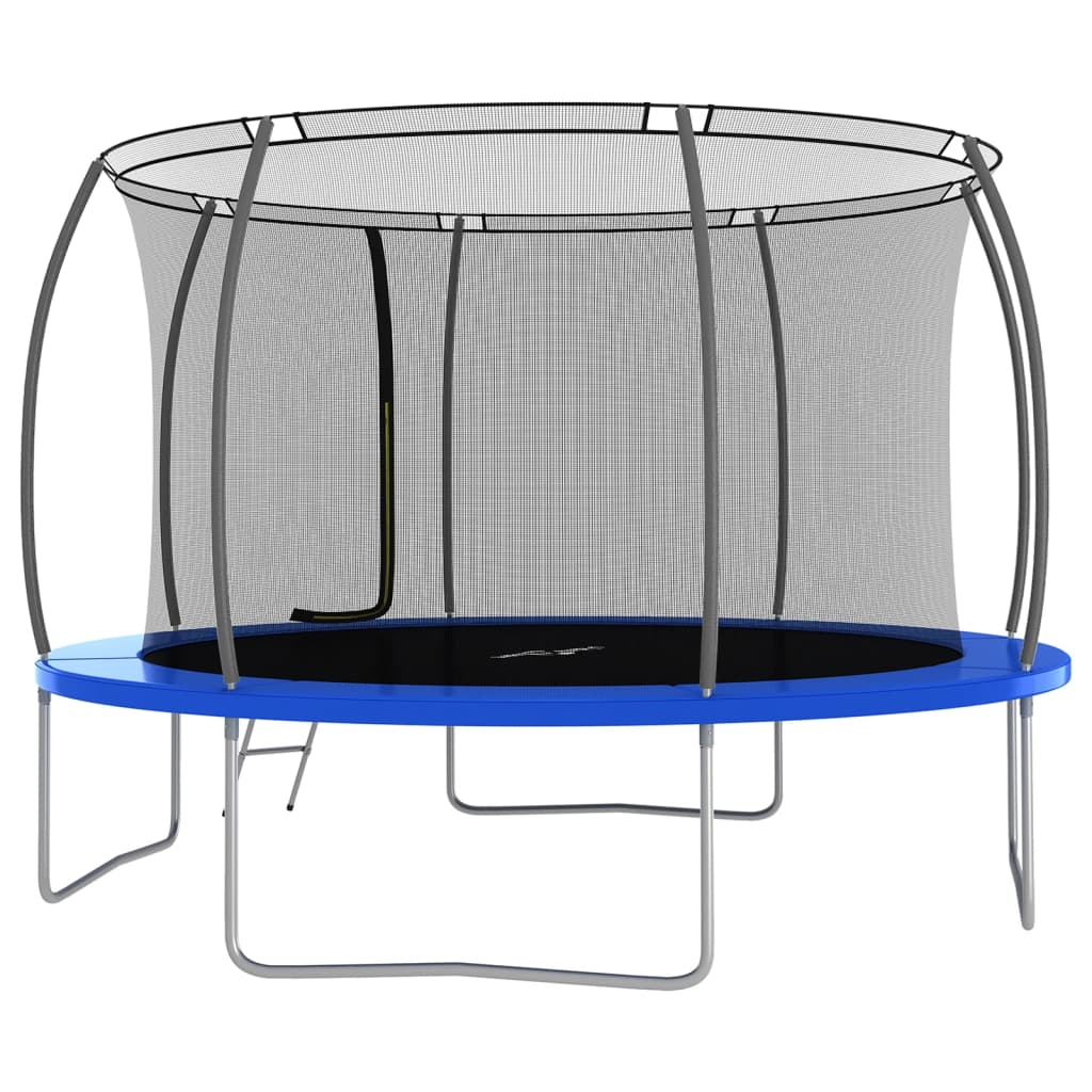 Trampoline Set Round 366x80 cm 150 kg