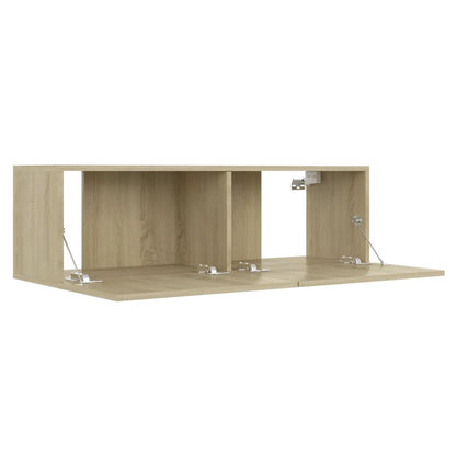 TV Cabinet Sonoma Oak 100x30x30 cm Engineered Wood