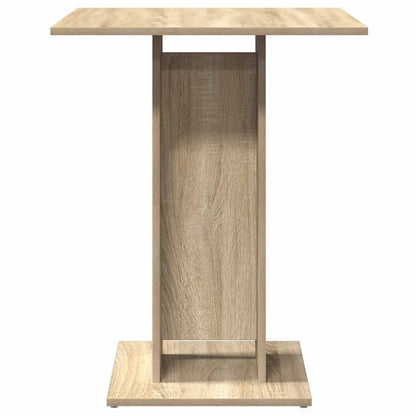 Bistro Table Sonoma Oak 60x60x75 cm Engineered Wood