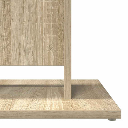 Bistro Table Sonoma Oak 60x60x75 cm Engineered Wood