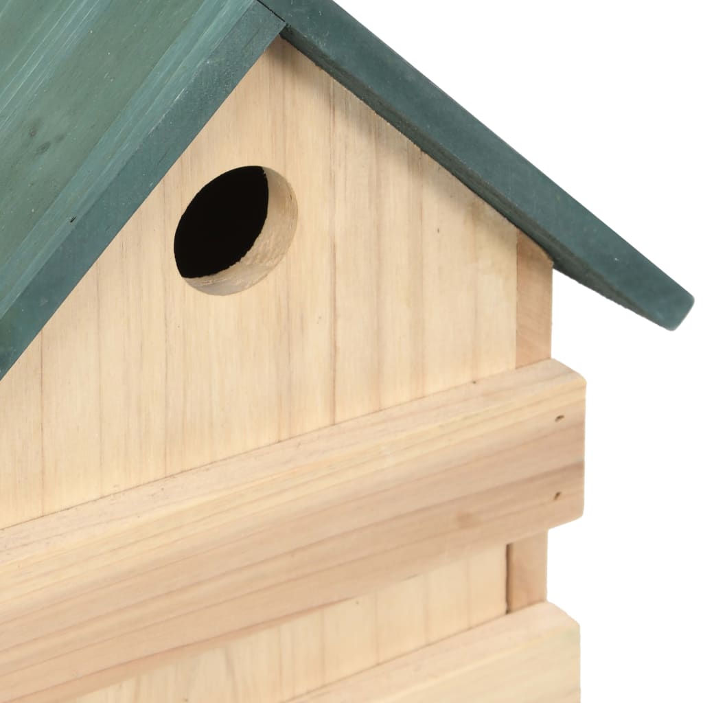 Bird Houses 4 pcs 23x19x33 cm Firwood