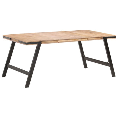 Dining Table 180x90x76 cm Solid Mango Wood