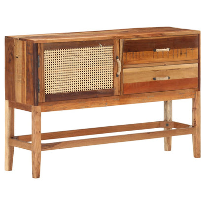 Sideboard 118x30x76 cm Solid Reclaimed Wood