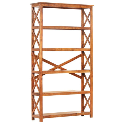 Bookshelf 100x30x180 cm Solid Acacia Wood Honey Finish