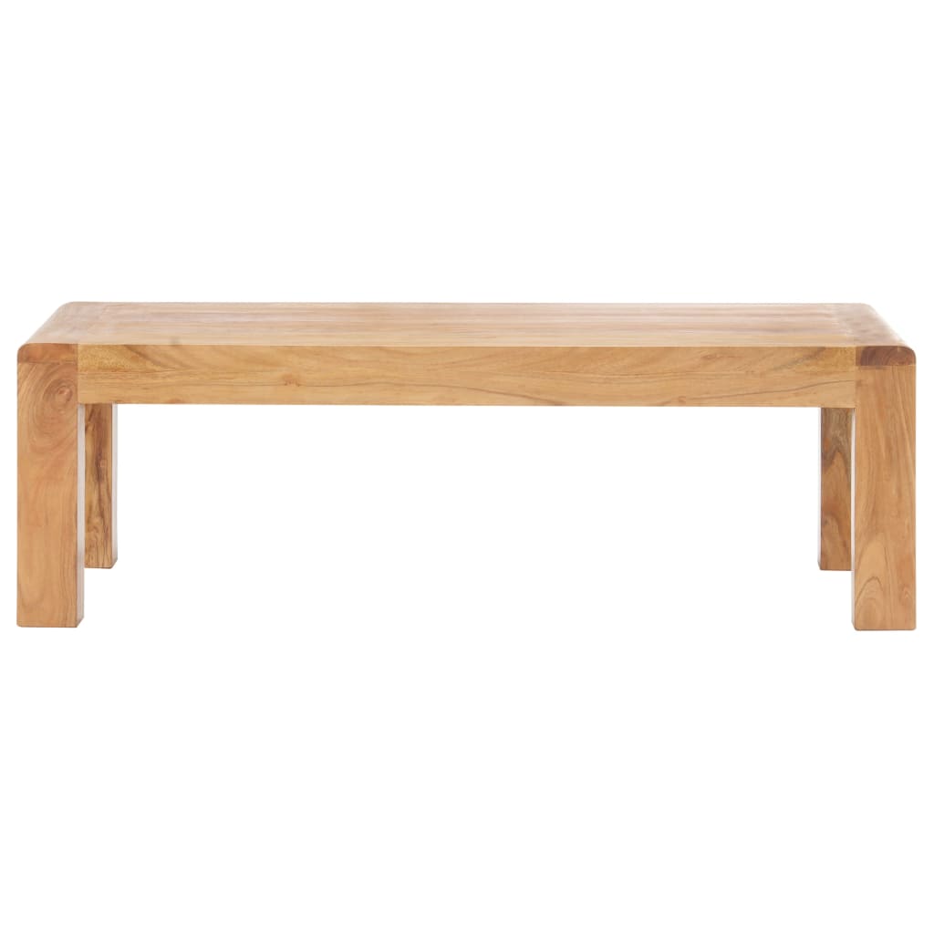 Coffee Table 110x60x35 cm Solid Acacia Wood in Honey Finish