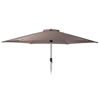 ProGarden Garden Parasol Monica 270 cm Light Grey