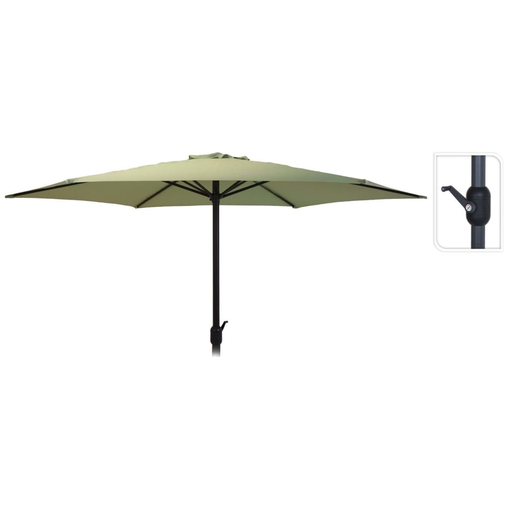 ProGarden Garden Parasol Lundi 150x250 cm Light Grey