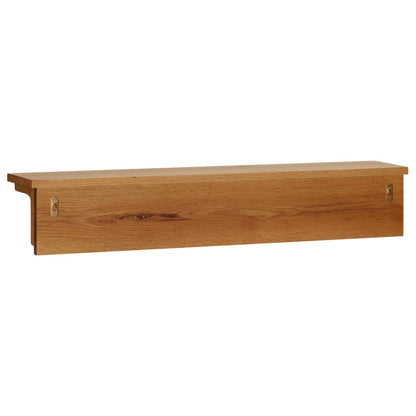 Coat Rack 90x16x16 cm Solid Oak Wood