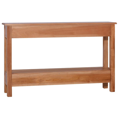 Console Table 120x30x75 cm Solid Mahogany Wood