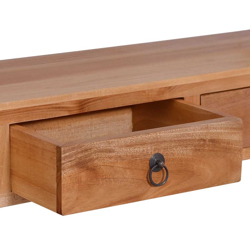 Console Table 120x30x75 cm Solid Mahogany Wood