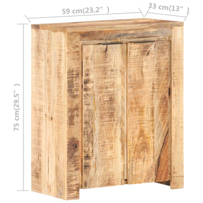 Sideboard 59x33x75 cm Rough Mango Wood