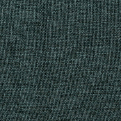 Linen-Look Blackout Curtains with Grommets 2pcs Green 140x225cm