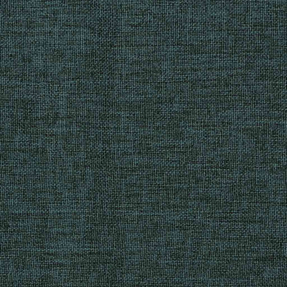 Linen-Look Blackout Curtain with Hooks Green 290x245 cm