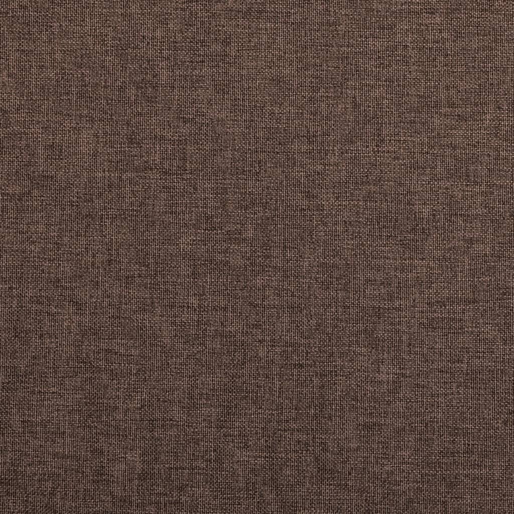 Linen-Look Blackout Curtains with Grommets 2pcs Taupe 140x175cm