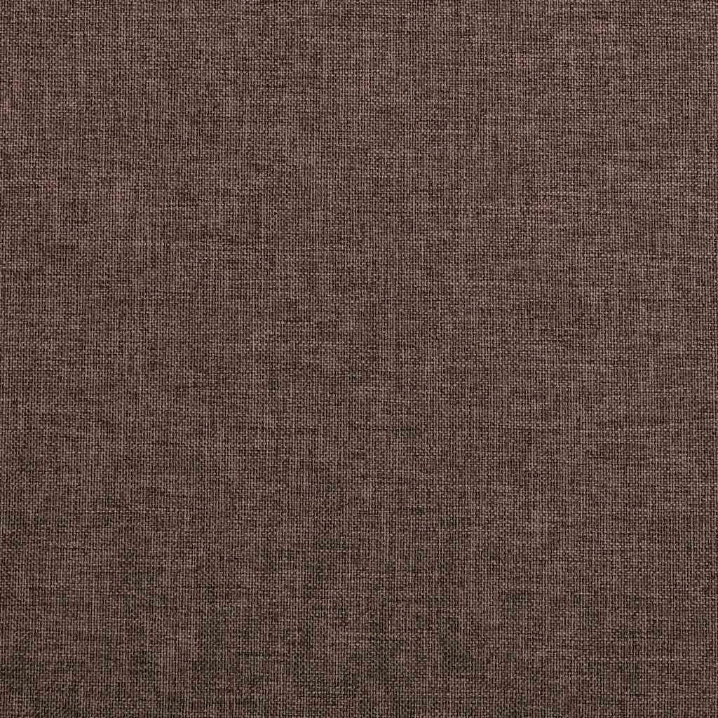 Linen-Look Blackout Curtains with Hooks 2 pcs Taupe 140x245 cm