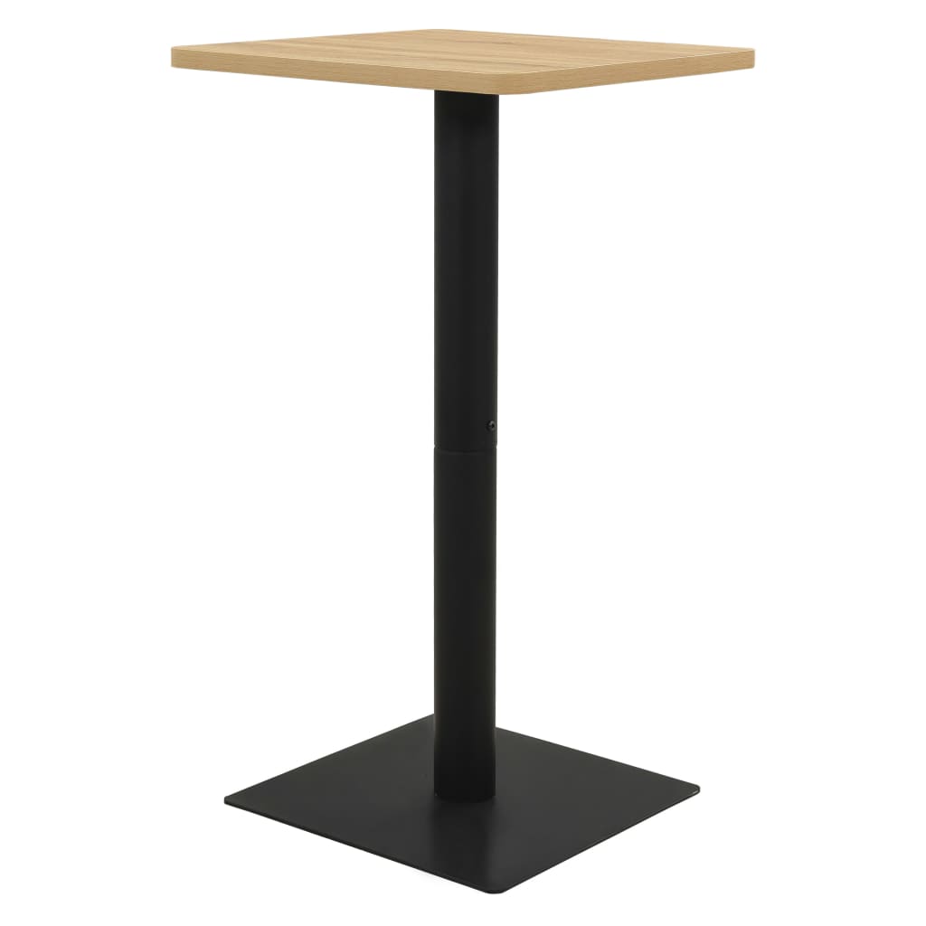 Bistro Table Oak Colour 50x50x107 cm