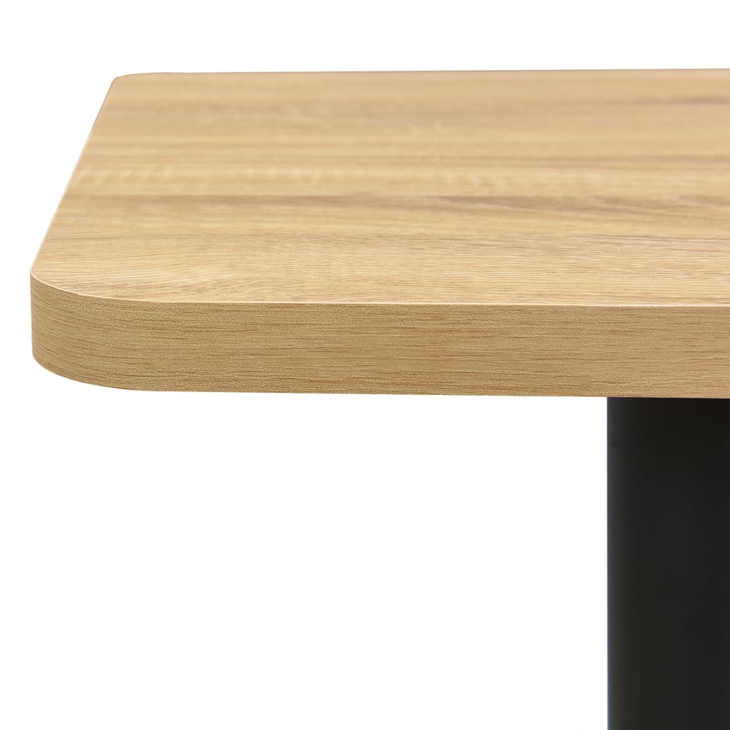 Bistro Table Oak Colour 50x50x107 cm