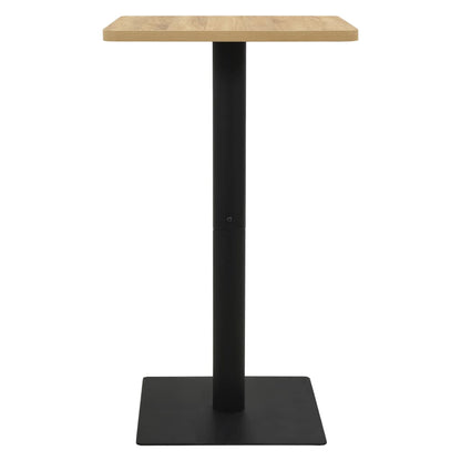 Bistro Table Oak Colour 70x70x107 cm