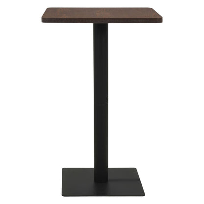 Bistro Table Dark Ash 78.5x78.5x107 cm