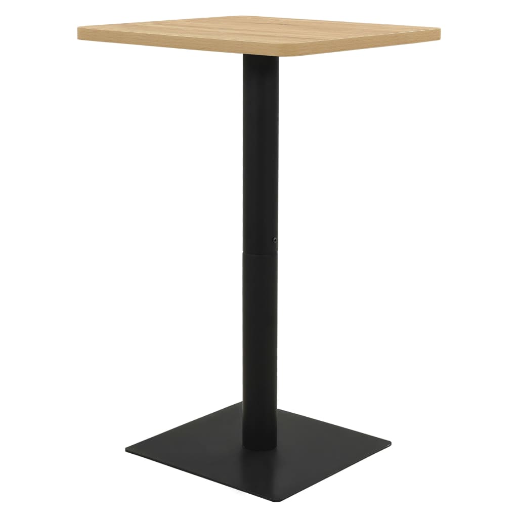 Bistro Table Oak Colour 78.5x78.5x107 cm