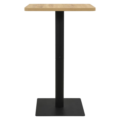 Bistro Table Oak Colour 78.5x78.5x107 cm