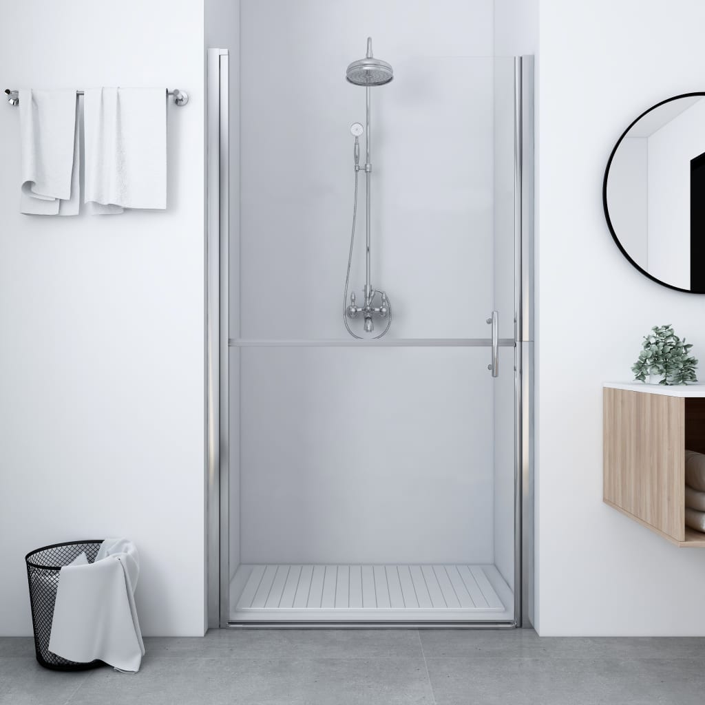 Shower Door Tempered Glass 81x195 cm