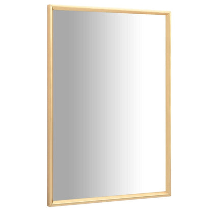 Mirror Gold 60x40 cm