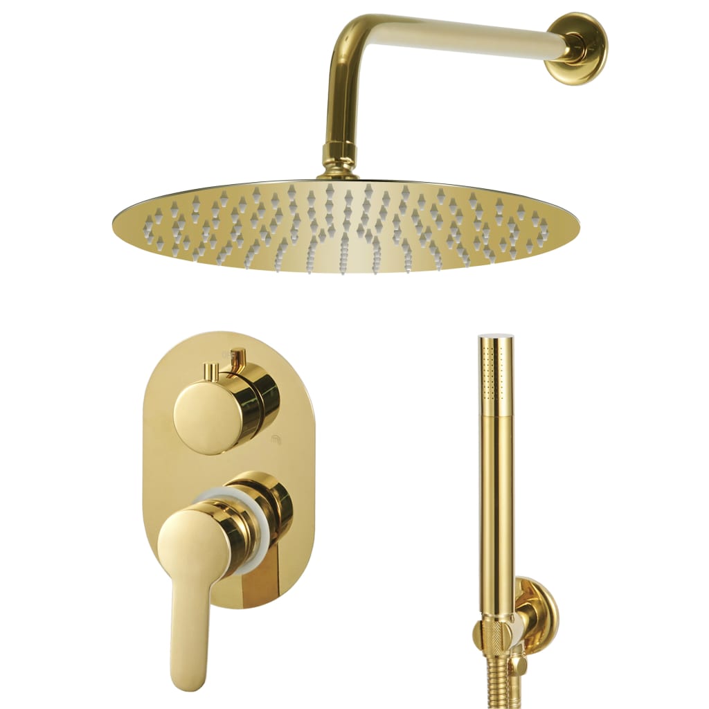 Shower System Stainless Steel 201 Gold