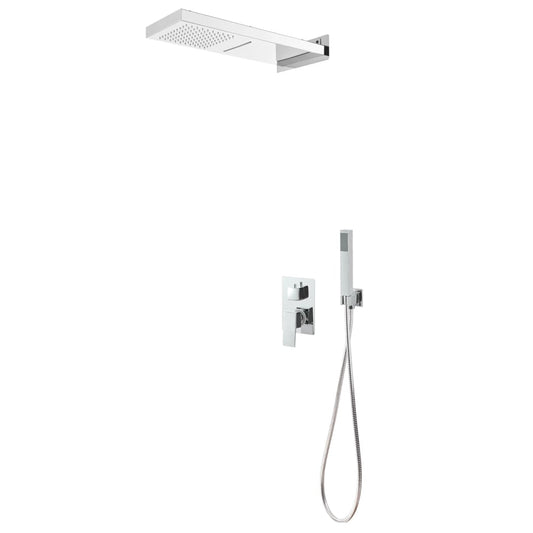 Shower System Stainless Steel 201 Silver