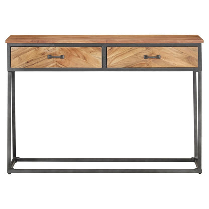 Console Table 110x35x75 cm Solid Acacia Wood