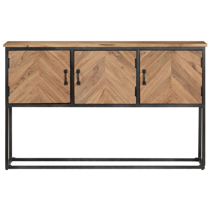 Sideboard 120x30x75 cm Solid Acacia Wood