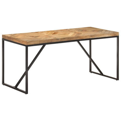 Dining Table 160x70x76 cm Solid Acacia and Mango Wood